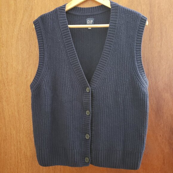 GAP Sweaters - GAP Womens Cashsoft Vest Size Large